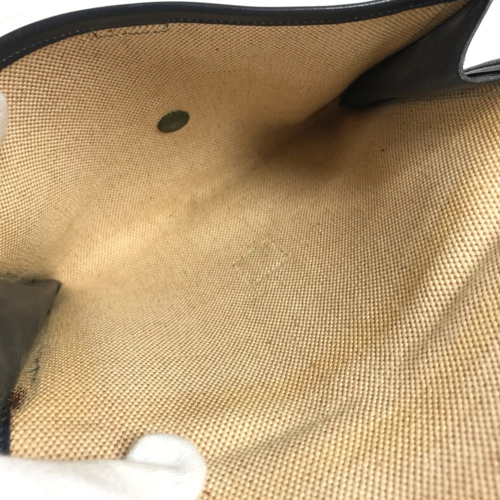 HERMES Vintage Sacoche Bag, Shoulder Handbag with Pouch, Leather, Canvas, Men... - Picture 14 of 16
